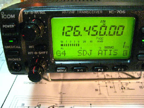 処置前IC-706(無印)126.45MHz受信Pri-on