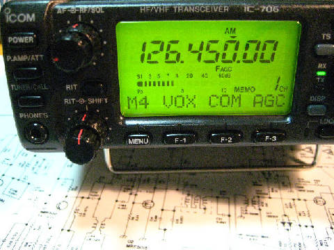 処置後IC-706(無印)126.45MHz受信Pri-off